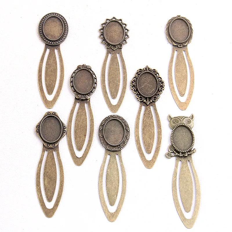 New Fashion 2pcs 13x18mm Inner Size Antique Bronze Vintage 8 Style Handmade Bookmark Cabochon Base Cameo Setting
New Fashion 2pcs 13x18mm Inner Size Antique Bronze Vintage 8 Style Handmade Bookmark Cabochon Base Cameo Setting