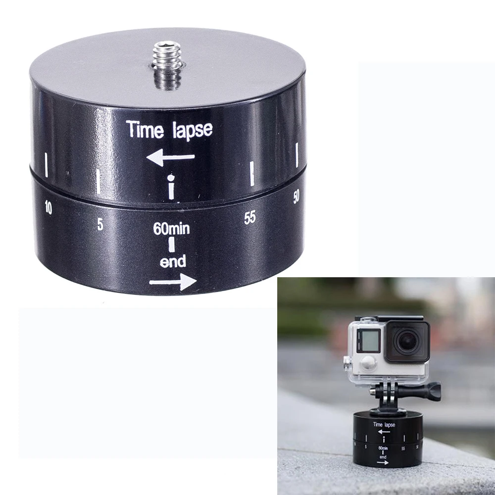 Powstro 360 Degree Rotating Tripod Head Automatic Timer Tripod Head Photography Delay Tilt Head Timelapse For Gopro Mobile Phone
Powstro 360 Degree Rotating Tripod Head Automatic Timer Tripod Head Photography Delay Tilt Head Timelapse For Gopro Mobile Phone
