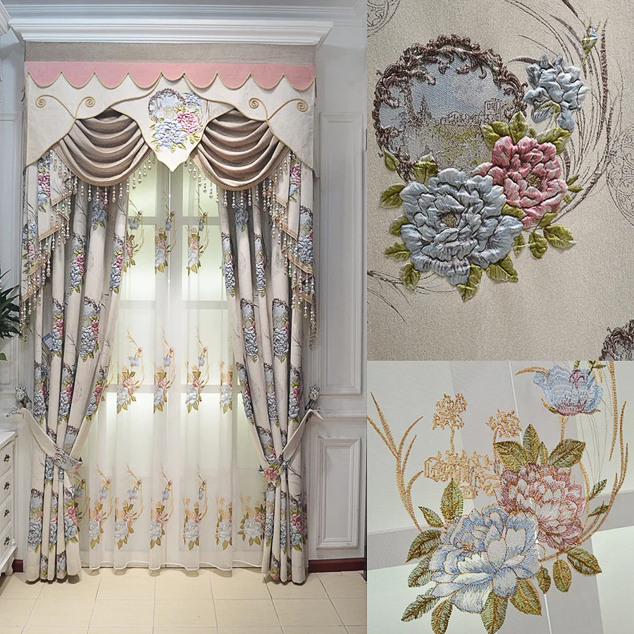 New High-grade Chenille Relief Jacquard Curtains for Living Room Embroidery Shade Curtain Fabric Manufacturer Direct Sales Spot
New High-grade Chenille Relief Jacquard Curtains for Living Room Embroidery Shade Curtain Fabric Manufacturer Direct Sales Spot