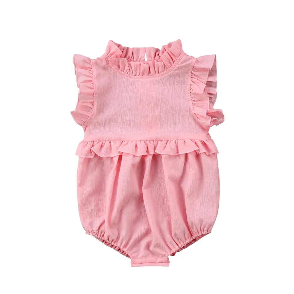 Shujin Newborn Baby Girls Sleeveless Ruffles Romper Jumpsuit Clothes Outfits Summer
Shujin Newborn Baby Girls Sleeveless Ruffles Romper Jumpsuit Clothes Outfits Summer