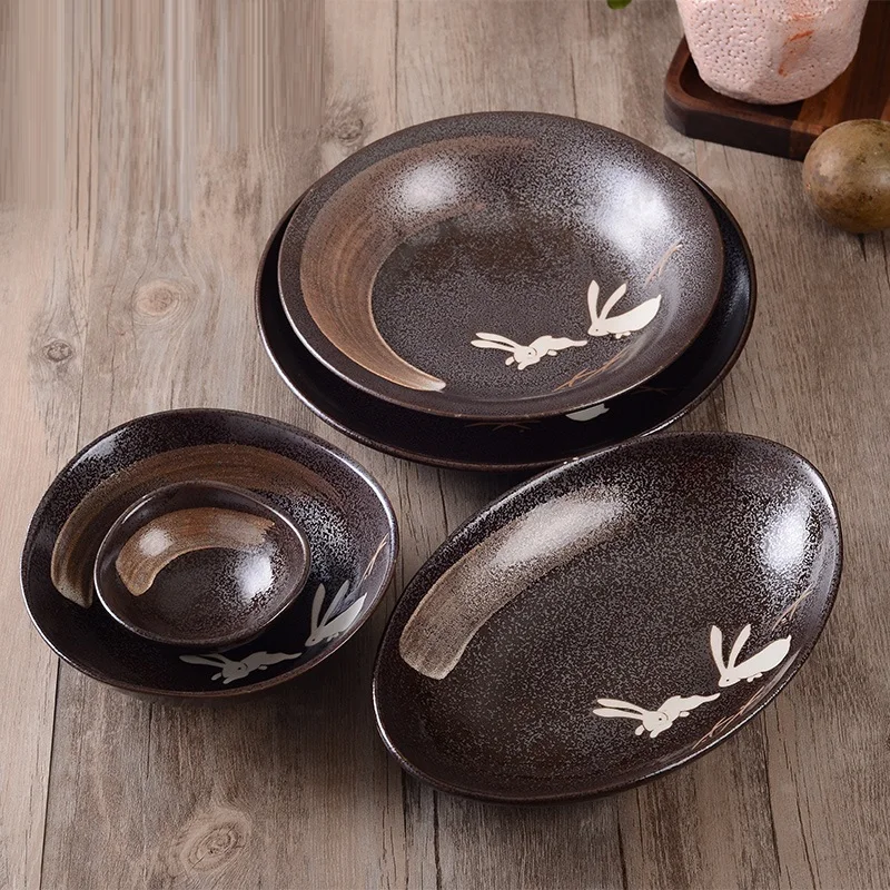 1 PC Japanese Ceramic Dish Plate High Quality Cute Rabbit Patterned Under-glaze Made in Japan
1 PC Japanese Ceramic Dish Plate High Quality Cute Rabbit Patterned Under-glaze Made in Japan