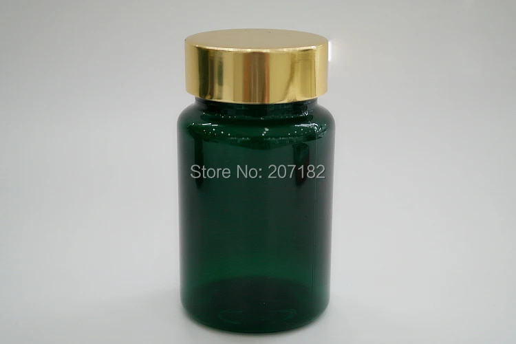 (100PCS/Lot) 100M/100CC Translucent Color Metal Gold Cap PET Bottle, Packing Bottle, Capsule Bottle, Plastic Bottle
(100PCS/Lot) 100M/100CC Translucent Color Metal Gold Cap PET Bottle, Packing Bottle, Capsule Bottle, Plastic Bottle