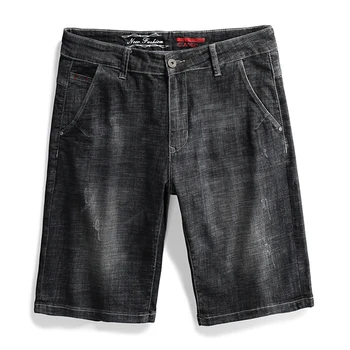 Plus Size 42 44 46 48 2020 Summer New Men's Slim Denim Shorts Classic Style Elastic Force Black Overalls Short Jeans Male Brand
Plus Size 42 44 46 48 2020 Summer New Men's Slim Denim Shorts Classic Style Elastic Force Black Overalls Short Jeans Male Brand