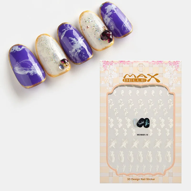 1PC Nail Sticker Smoke Effect Water Transfer Decal Sliders For Nail Art Decoration Tattoo Manicure Tools Tip
1PC Nail Sticker Smoke Effect Water Transfer Decal Sliders For Nail Art Decoration Tattoo Manicure Tools Tip