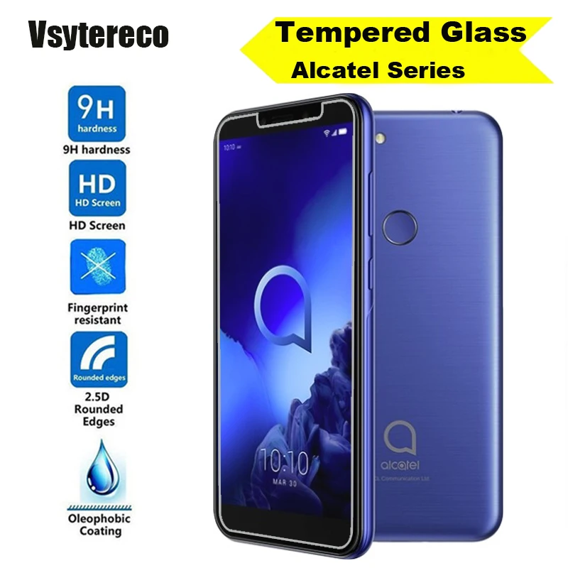 Smartphone 9H Tempered Glass For Alcatel 1 3 1X 1C 1S 3L 2019 3X 3C GLASS Phone Protective Film Screen Protector Cover
Smartphone 9H Tempered Glass For Alcatel 1 3 1X 1C 1S 3L 2019 3X 3C GLASS Phone Protective Film Screen Protector Cover