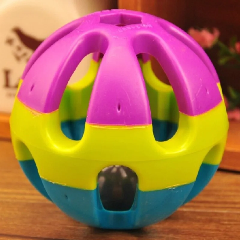Parrot Rabbit Birds Hamster Chewing Fetch Pet Toys Ball Round Colorful Plastic Bird Bell Ring Balls Cat Dog Pet Sound Toy
Parrot Rabbit Birds Hamster Chewing Fetch Pet Toys Ball Round Colorful Plastic Bird Bell Ring Balls Cat Dog Pet Sound Toy
