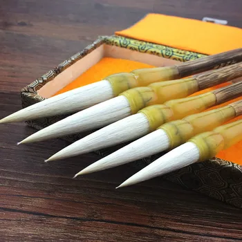 2018 New arrival Chinese Traditional calligraphy pen woolen writing brush painting pen calligraphy gift box suit painting
2018 New arrival Chinese Traditional calligraphy pen woolen writing brush painting pen calligraphy gift box suit painting