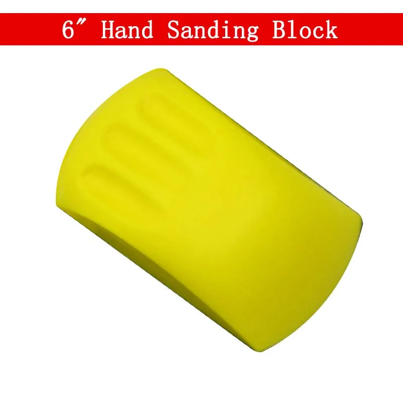 6 Inch Hand Sanding Block for Hook & Loop Sandpaper Hand Pad Polishing Pad Abrasive Tools
6 Inch Hand Sanding Block for Hook & Loop Sandpaper Hand Pad Polishing Pad Abrasive Tools