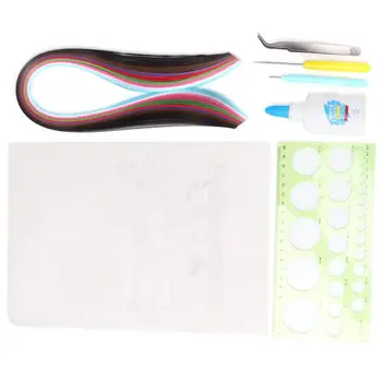 Ouilling Paper Kit Paper Quilling DIY Craft Tool Set Art Papercraft Decoration Ruler/Tweezers/Glue/Paper Quilling Pen/Awl
Ouilling Paper Kit Paper Quilling DIY Craft Tool Set Art Papercraft Decoration Ruler/Tweezers/Glue/Paper Quilling Pen/Awl