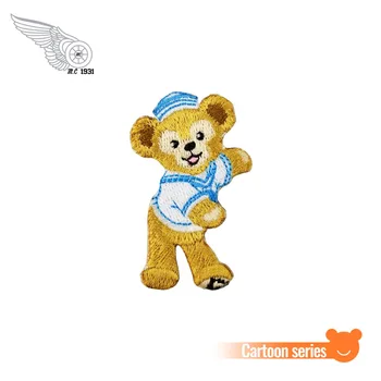 Cartoons Cute Navy Bear Dancing Patches Free Shipping DIY Customized Design DIY White twill fabric Iron on Patch for Childs
Cartoons Cute Navy Bear Dancing Patches Free Shipping DIY Customized Design DIY White twill fabric Iron on Patch for Childs