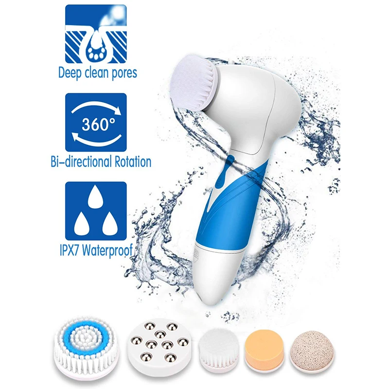 Destone Facare X19 Cleansing Brush Waterproof Facial Cleansing Brush Body and Face Scrubber Skin Microdermabrasion Exfoliator
Destone Facare X19 Cleansing Brush Waterproof Facial Cleansing Brush Body and Face Scrubber Skin Microdermabrasion Exfoliator
