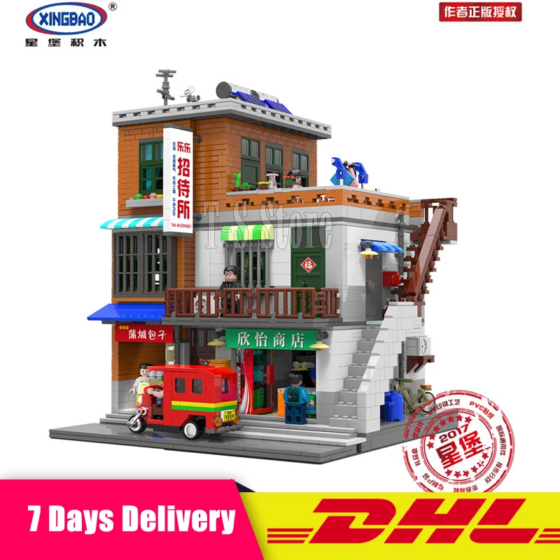 XingBao 01013 2706 pcs Genuine Creative MOC City Series The Urban Village Set Building Blocks Bricks Educational Toys Model Gift
XingBao 01013 2706 pcs Genuine Creative MOC City Series The Urban Village Set Building Blocks Bricks Educational Toys Model Gift