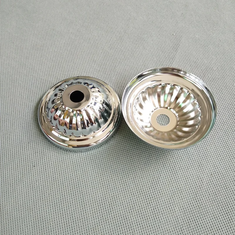 10pieces/lot 68x25mm chrome chrysanthemum metal cover Chandelier hub Box Cover Lighting Accessories Lamp Cup ceiling plate
10pieces/lot 68x25mm chrome chrysanthemum metal cover Chandelier hub Box Cover Lighting Accessories Lamp Cup ceiling plate