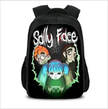 Sally Face backpacks kids school bags teenagers printed backpack Hip Hop Bag Unisex travel Bookbag Nylon Can Customized bag
Sally Face backpacks kids school bags teenagers printed backpack Hip Hop Bag Unisex travel Bookbag Nylon Can Customized bag