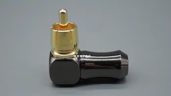 10pcs/lot Have a fever level copper plated elbow angle lotus RCA plug 90 degree L type elbow RCA plug
10pcs/lot Have a fever level copper plated elbow angle lotus RCA plug 90 degree L type elbow RCA plug