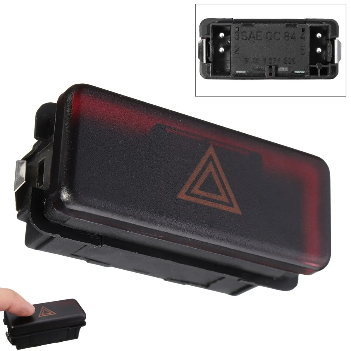 61311390722 61311374220 Emergency Light Hazard Switch For BMW 3 5 7 8 Series M3 M5 Z3 318i 1996 1997 1998 1999 2000 2001 2002
61311390722 61311374220 Emergency Light Hazard Switch For BMW 3 5 7 8 Series M3 M5 Z3 318i 1996 1997 1998 1999 2000 2001 2002