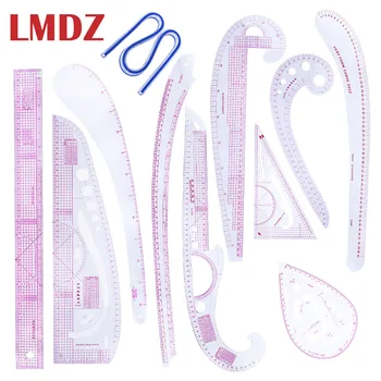 LMDZ 11Pcs Multi-function Clothing Sample Cutting Ruler Metric Yardstick Rulers Drawing Tailor Ruler Curve Yardstick Sewing Tool
LMDZ 11Pcs Multi-function Clothing Sample Cutting Ruler Metric Yardstick Rulers Drawing Tailor Ruler Curve Yardstick Sewing Tool