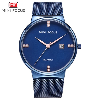 MINIFOCUS Full Steel Casual Male Clock Blue Luxury Men's Watches Brand Analog Quartz Watch High Quality Rhinestone Wrist watch
MINIFOCUS Full Steel Casual Male Clock Blue Luxury Men's Watches Brand Analog Quartz Watch High Quality Rhinestone Wrist watch