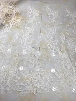 fashion high quality LJY-52906 embroidered lace fabric with beads on netting french net lace fabric for bridal dress
fashion high quality LJY-52906 embroidered lace fabric with beads on netting french net lace fabric for bridal dress