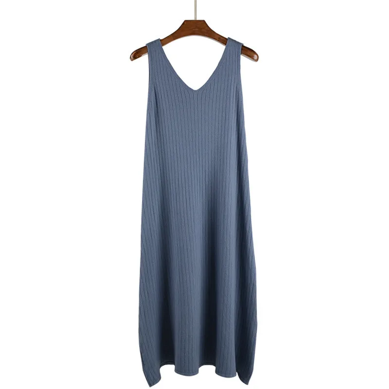 2019 New Autumn and Winter Sleeveless Pullover Sweater Dresses Long Dress Women Knitted Dress Vintage Casual Maxi Dress NS780
2019 New Autumn and Winter Sleeveless Pullover Sweater Dresses Long Dress Women Knitted Dress Vintage Casual Maxi Dress NS780