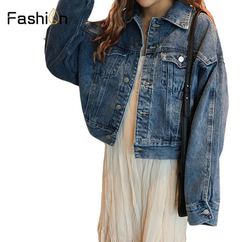 Women Jeans Jacket Blue Bomber Short Denim Jakcets Jaqueta Casual Ripped Jeans Boyfriend Coat Long Sleeve Outwear Tops Coats
Women Jeans Jacket Blue Bomber Short Denim Jakcets Jaqueta Casual Ripped Jeans Boyfriend Coat Long Sleeve Outwear Tops Coats