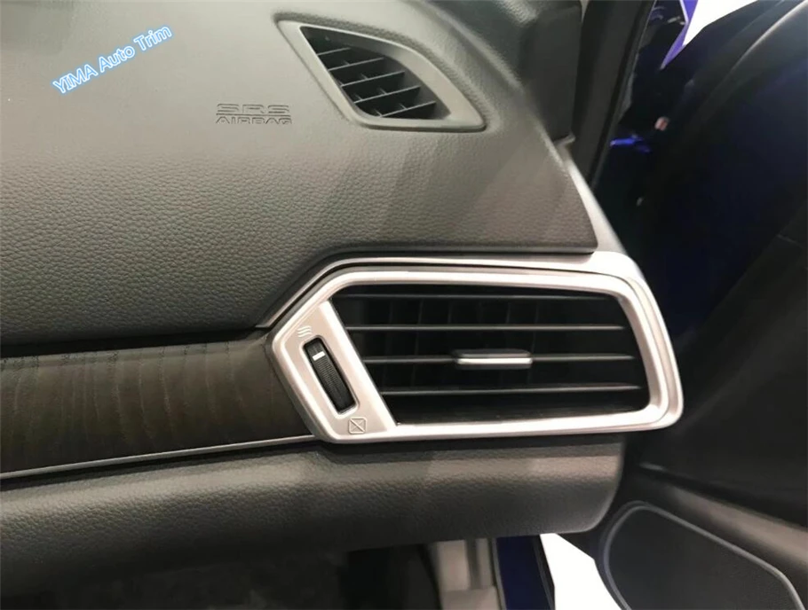Lapetus Dashboard Side AC Air Outlet Vent Frame Cover Trim 2 Pcs Fit For Honda Insight 2019 ABS Carbon Fiber Look / Matte
Lapetus Dashboard Side AC Air Outlet Vent Frame Cover Trim 2 Pcs Fit For Honda Insight 2019 ABS Carbon Fiber Look / Matte
