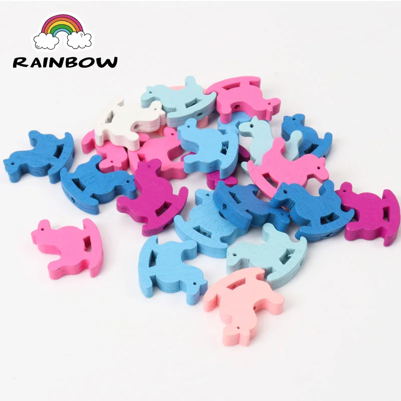 New Mixed Colors Cartoon Hobbyhorse Pattern Wooden Material Spacer Beads For Kids Handmake Jewelry making DIY 23x21mm 50pcs
New Mixed Colors Cartoon Hobbyhorse Pattern Wooden Material Spacer Beads For Kids Handmake Jewelry making DIY 23x21mm 50pcs