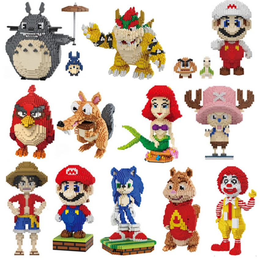 2017 Balody Mini Blocks Big Size Mario DIY Building Toys Large One Piece Bricks Cute Auction Juguetes for Kids Toys 16001-16013
2017 Balody Mini Blocks Big Size Mario DIY Building Toys Large One Piece Bricks Cute Auction Juguetes for Kids Toys 16001-16013