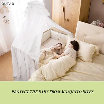 Hot! OUTAD Baby Bedding Crib Mosquito Net Portable Size Round Toddler Baby Bed Mosquito Mesh Hung Dome Curtain Net Summer
Hot! OUTAD Baby Bedding Crib Mosquito Net Portable Size Round Toddler Baby Bed Mosquito Mesh Hung Dome Curtain Net Summer
