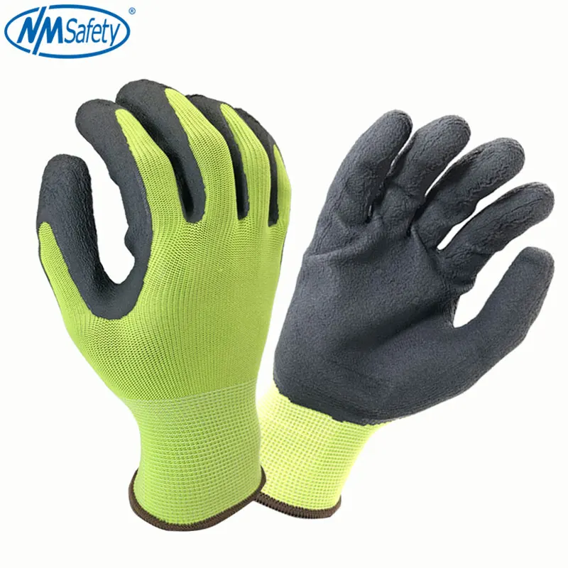 NMSafety Hot Sale Polyester Black PU Latex Work Safety Gloves Mechanic Working Gloves men
NMSafety Hot Sale Polyester Black PU Latex Work Safety Gloves Mechanic Working Gloves men