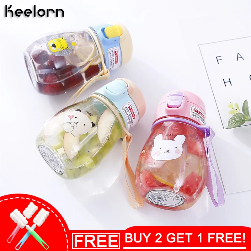 Keelorn 350ML High Quality Cute Cartoon Animals Plastic Kindergarten Portable Baby Kettle Plastic Bottle Creative With Straw
Keelorn 350ML High Quality Cute Cartoon Animals Plastic Kindergarten Portable Baby Kettle Plastic Bottle Creative With Straw