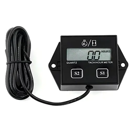 Digital LCD Hour Meter Gauge Tachometers Tach with Resettable Inductive for Motorcycle Dirt Bike ATV UTV Snowmobile Boat Out
Digital LCD Hour Meter Gauge Tachometers Tach with Resettable Inductive for Motorcycle Dirt Bike ATV UTV Snowmobile Boat Out
