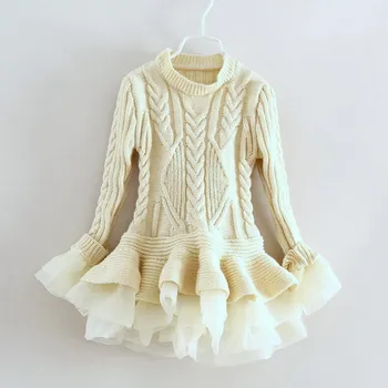 2017 Fall Girls Organza Knitted Dress Sweet Puffy Dark Color Child Boutique Costume for Birthday Wedding Wholesale
2017 Fall Girls Organza Knitted Dress Sweet Puffy Dark Color Child Boutique Costume for Birthday Wedding Wholesale