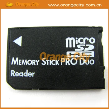 Micro SD SDHC TF to Memory Stick MS Pro Duo Adapter Converter Card Reader for Camera psp 10pcs/lot
Micro SD SDHC TF to Memory Stick MS Pro Duo Adapter Converter Card Reader for Camera psp 10pcs/lot