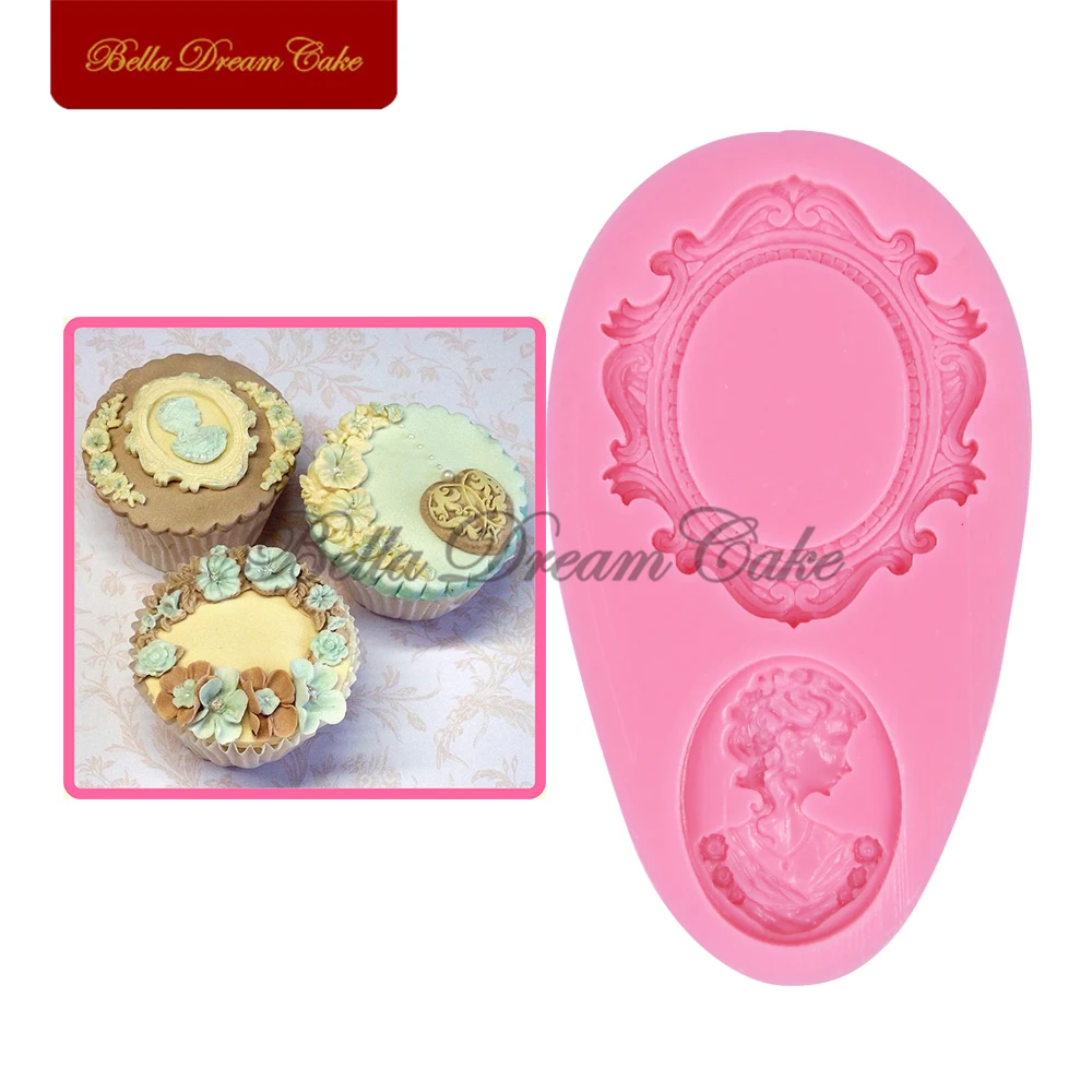 Oval Cameo Frame Fondant Mold Miniature Frame Silicone Mirror Mould Fondant Cake Decorating Tools Candle Chocolate Baking Mould
Oval Cameo Frame Fondant Mold Miniature Frame Silicone Mirror Mould Fondant Cake Decorating Tools Candle Chocolate Baking Mould