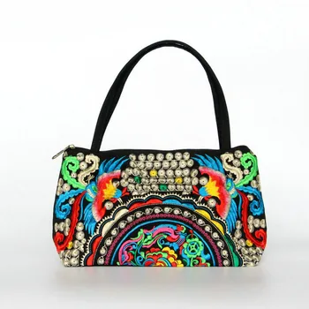Fashion Multil Vintage Hmong Ethnic Top-Handle bags!Hot Cute Handbags Fashion Women Carrier linen embroidery Handbags Tapestry
Fashion Multil Vintage Hmong Ethnic Top-Handle bags!Hot Cute Handbags Fashion Women Carrier linen embroidery Handbags Tapestry