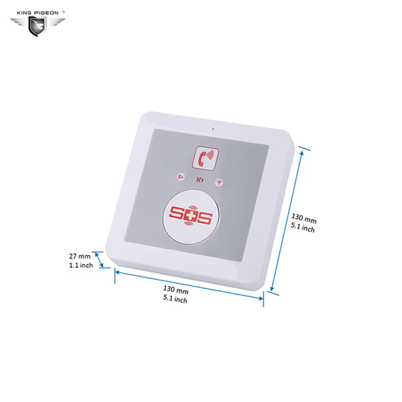 SOS Alarm Wireless GSM Dialer Android APP Elderly Alarm System Home Security SOS Panic Button Call SMS Controller Burglar K1
SOS Alarm Wireless GSM Dialer Android APP Elderly Alarm System Home Security SOS Panic Button Call SMS Controller Burglar K1