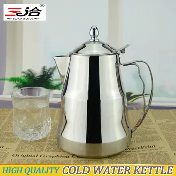 2000ml High quality non-magnetic stainless steel cold water kettle suitable for induction cooker free shipping
2000ml High quality non-magnetic stainless steel cold water kettle suitable for induction cooker free shipping