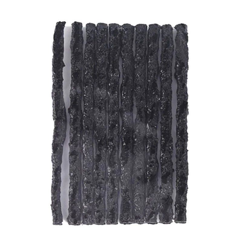 

10PCS Car Automobile Repair Strip Sealer Bike Motorcycle Scooter Tubeless Tyre Repairing Rubber Puncture Strips