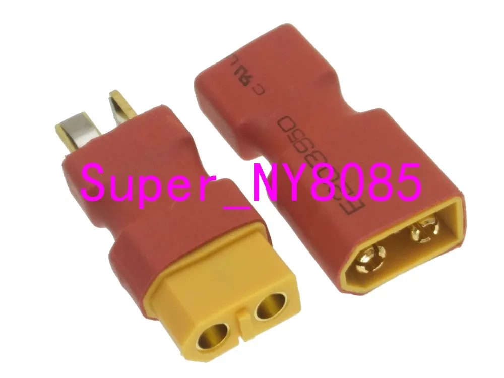 2pcs/set XT60 XT-60 to T-Plug Deans Male & Female No wire adapter connector For Lipo Battery charger
2pcs/set XT60 XT-60 to T-Plug Deans Male & Female No wire adapter connector For Lipo Battery charger