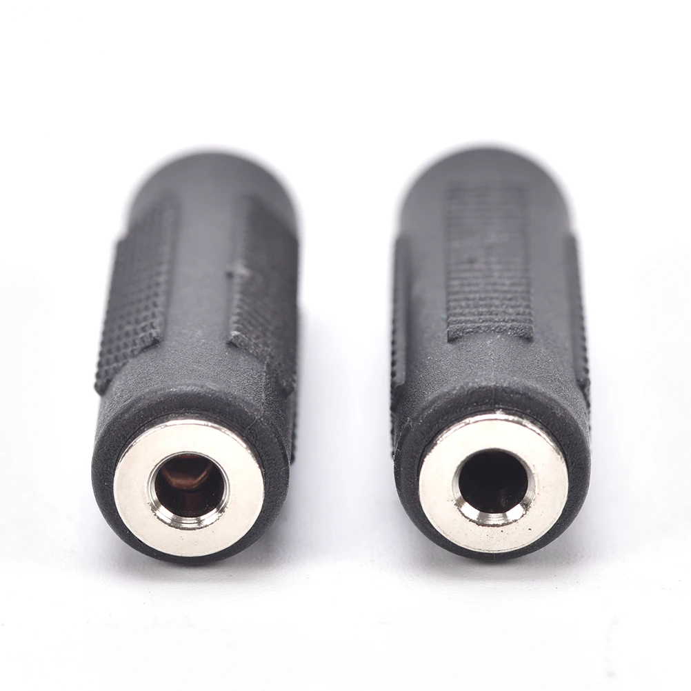 2PCS/lot 3.5mm Stereo 3.5mm 1/8" Aux Female To Female F/F Jack Audio Coupler Converter Black
2PCS/lot 3.5mm Stereo 3.5mm 1/8" Aux Female To Female F/F Jack Audio Coupler Converter Black