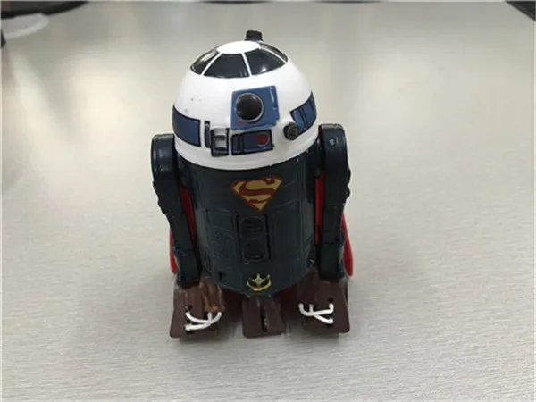 Free Shipping Cute Star Wars Robot R2D2 R2-D2 cos Superman 10cm Boxed PVC Action Figure Collection Model Doll Toy Gift
Free Shipping Cute Star Wars Robot R2D2 R2-D2 cos Superman 10cm Boxed PVC Action Figure Collection Model Doll Toy Gift