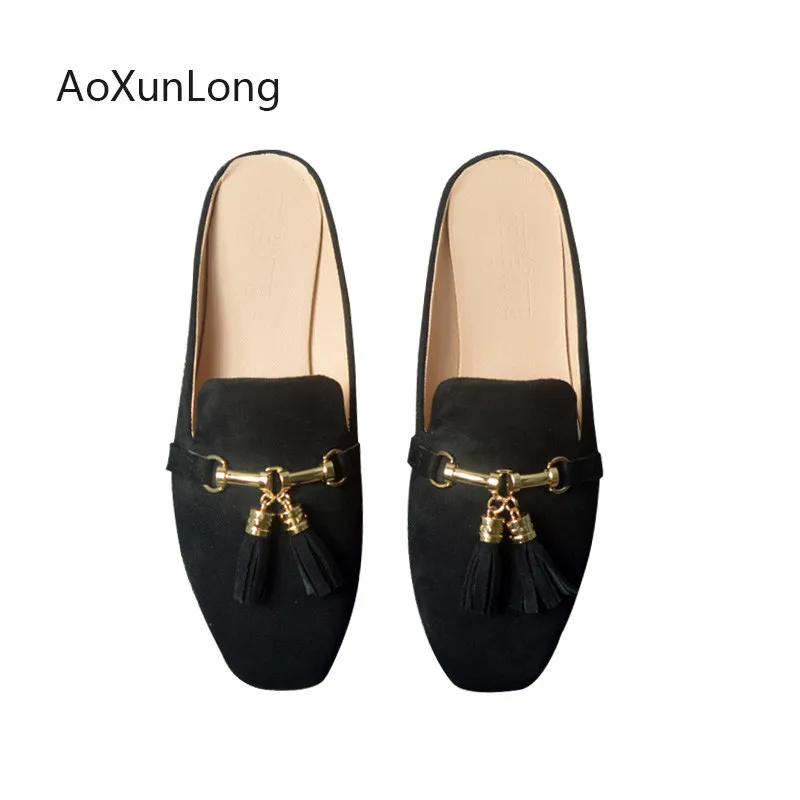 AoXunLong Summer Flats Slippers Women Mule Slippers Fashion Sandals Female Pointed Toe Mule Shoes Outdoor Sliers Woman Flip Flop
AoXunLong Summer Flats Slippers Women Mule Slippers Fashion Sandals Female Pointed Toe Mule Shoes Outdoor Sliers Woman Flip Flop