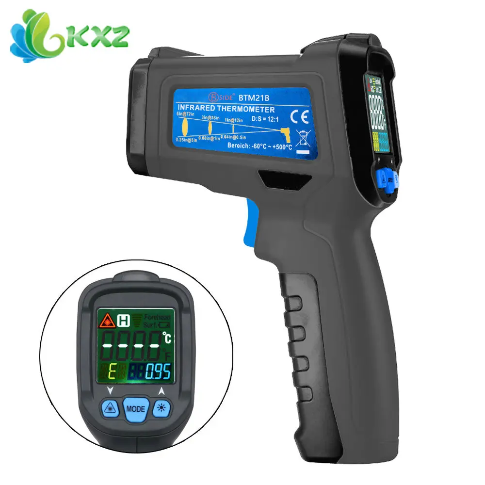 BSIDE BTM21B Non-contact Infrared Thermometer Color Liquid Crystal Display Digital K Type Thermometer BSIDE BTM21B Non-contact Infrared Thermometer Color Liquid Crystal Display Digital K Type Thermometer<br><br>Aliexpress