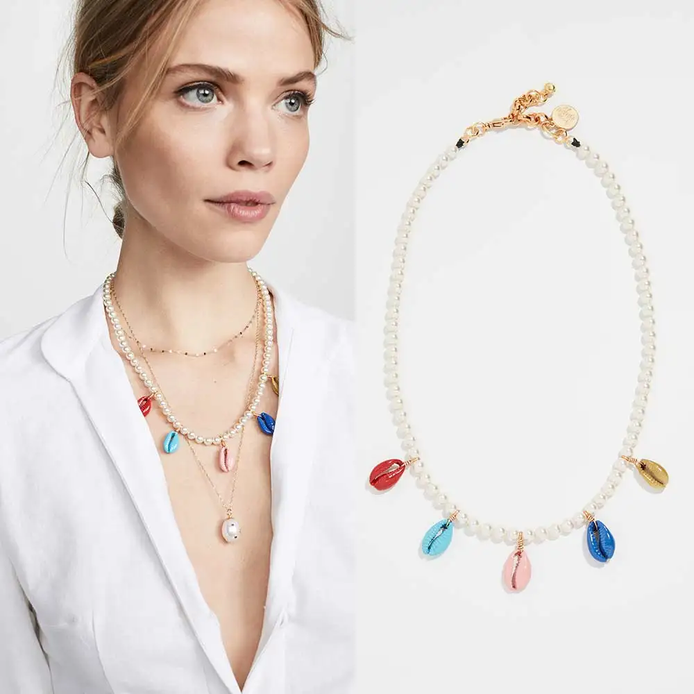 INS Hot ZA Summer Colorful Beaded Necklace for Women Square Pearls Chain Statement Necklace Sets Trendy 2019 Chokers Pendants
INS Hot ZA Summer Colorful Beaded Necklace for Women Square Pearls Chain Statement Necklace Sets Trendy 2019 Chokers Pendants