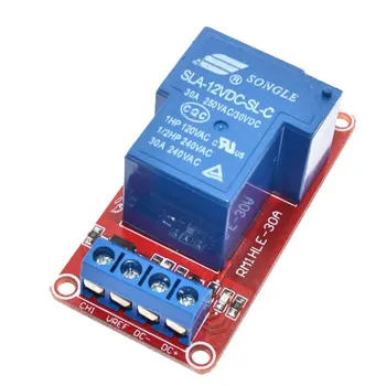 12V 30A Two-way isolation relay module High/low level trigger 12V 30A 1-Channel Relay Module
12V 30A Two-way isolation relay module High/low level trigger 12V 30A 1-Channel Relay Module