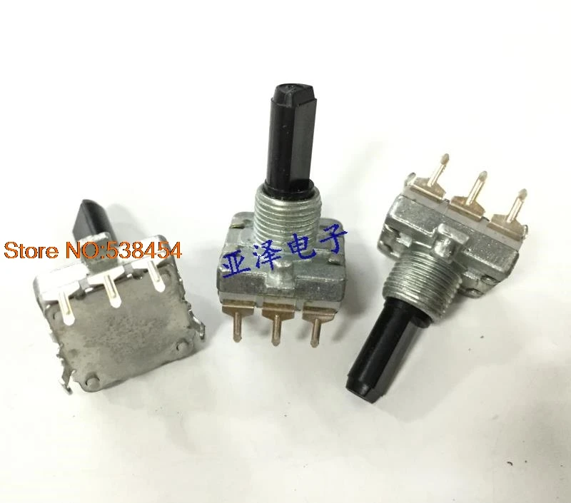 EC16 rotary encoder 24 positioning number 24 pulse number axis length 20MM audio digital rotary potentiometer
EC16 rotary encoder 24 positioning number 24 pulse number axis length 20MM audio digital rotary potentiometer