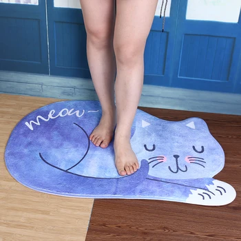 Bathroom Mat Tea Table Bibulous Antiskid False Sleeping Cat Washable Kitchen Rug Bath Mat Bathroom Products Rug Doormat
Bathroom Mat Tea Table Bibulous Antiskid False Sleeping Cat Washable Kitchen Rug Bath Mat Bathroom Products Rug Doormat