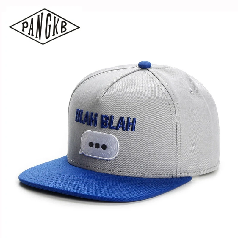 PANGKB Brand BLAH BLAH CAP basketball novelty hip-hop snapback hat for men women adult outdoor casual sun baseball cap
PANGKB Brand BLAH BLAH CAP basketball novelty hip-hop snapback hat for men women adult outdoor casual sun baseball cap