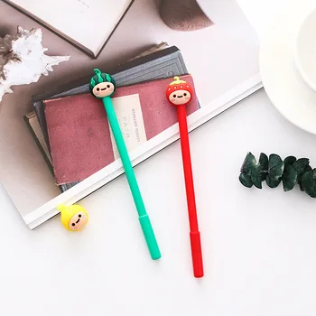 36 pcs/Lot Cute Fruit gel pens 0.5mm ballpoint Black color pens for writing signature Stationery Office School supplies F477
36 pcs/Lot Cute Fruit gel pens 0.5mm ballpoint Black color pens for writing signature Stationery Office School supplies F477